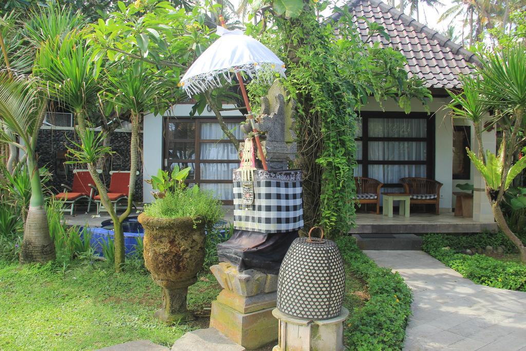 Bali Santi Bungalows Candidasa Dış mekan fotoğraf